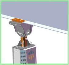 24 de Industriële Plafondventilator van voet voor het Koelen en Ventilatie