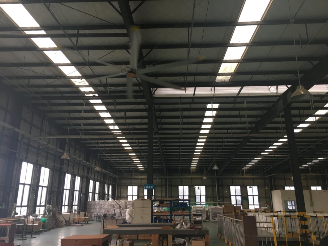 Grote Ezels Grote Industriële Plafondventilator voor Fabrieksventilatie