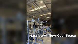 Bekijk de demo van 6-bladige 16 voet 5,0 m ventilatoren met hoog volume en lage snelheid