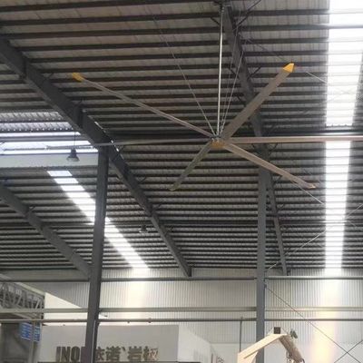 Goede prijs. Krachtige 5pcs Al-Mg Alloy Blade 7.3m 24FT Industrial HVLS Fan voor magazijnkoeling en ventilatie online