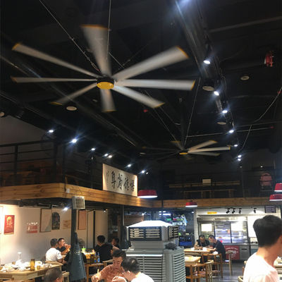 Goede prijs. 8FT borstelloze sliver grijs industriële ventilatieventilator voor restaurant magazijn boerderijen thuis online