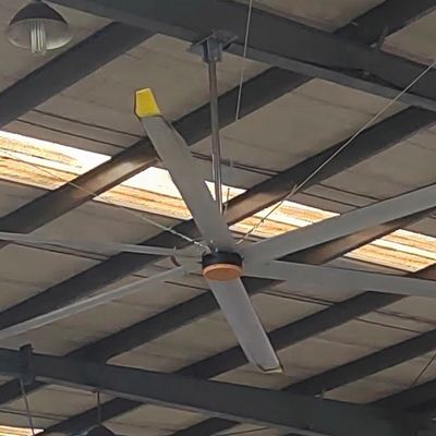 Goede prijs. 5.5m 18ft HVLS plafondventilator voor restaurant direct en productie-installatie hoge spanning online