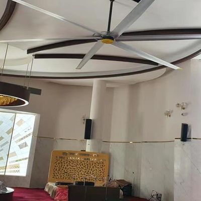 Goede prijs. 6.1M/20FT Ventilatieventilator Synchrone permanente magneetmotor HVLS Grote industriële plafondventilator online