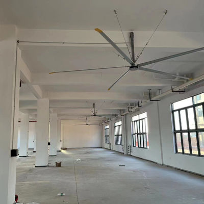 Goede prijs. het Hoge Volumehvls Industriële Plafondventilatoren van 220V 1.5kw met Permanente Magneet Elektrische Motor online