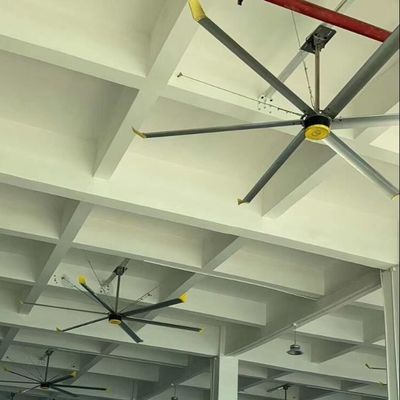 Goede prijs. Workshopventilatie 24FT het Industriële Hoge Volume van 58RPM en Plafondventilatoren Met lage snelheid online