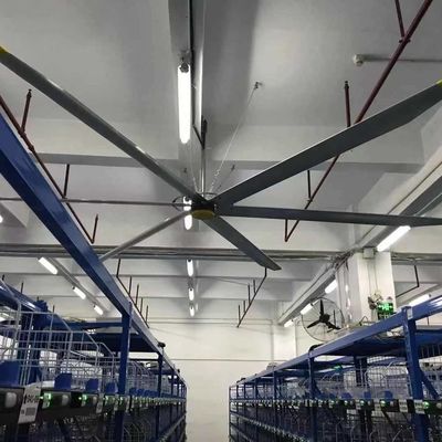 Goede prijs. DC borstelloze Pmsm axiale uitlaatventilatie koeling industriële plafondventilator 5m voor oorlog online