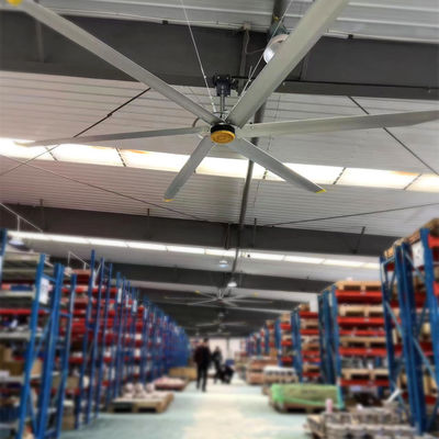 Goede prijs. 5.5m 18ft Direct Gymnasium Safety Commerciële HVLS ventilator met plafondmontage en koelfunctie online
