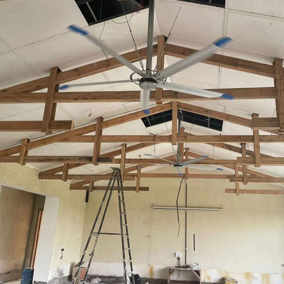 Goede prijs. 5Pcs Blade PMSM Motor Core Components 3.0m 10FT Industrial Ceiling Fan voor Warehouse Efficiency Boost online