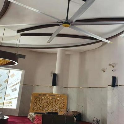 Goede prijs. Industriële HVLS plafondventilator voor commerciële ventilatie 6,1 m 20FT BLDC borstelloze motor online