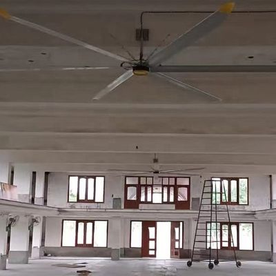 Goede prijs. 6.1m 20ft CONTROLLER PMSM Borstelloze motor Grote industriële plafond HVLS ventilator voor koeling online
