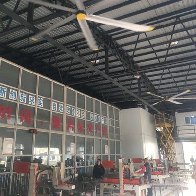 Goede prijs. BLCD-motor 5,0m 16ft grote HVLS-plafondventilator voor luchtkoeling en onderhoudsvrij ontwerp online