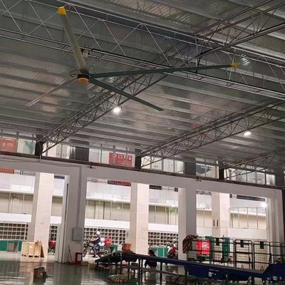 Goede prijs. AC-aangedreven en betaalbare 7,3m 24ft industriële elektrische plafondventilator voor grote fabrieken online