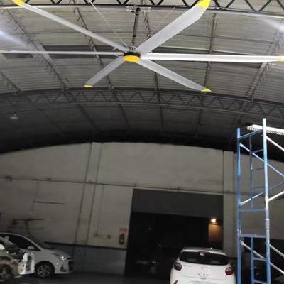 Goede prijs. Energiebesparing 5,0m 16ft HVLS plafondventilator voor gratis onderhoud en verbeterde ventilatie online