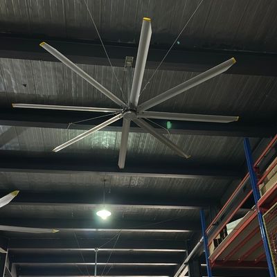 Goede prijs. Hoog volume luchtkoeling 3.6m 12ft industriële grote HVLS plafondventilator met 8 lemmen online