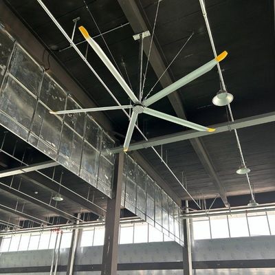 Goede prijs. Aluminiummagnesium legering DX/DS Hvls Reuzen plafondventilator met 6 bladen aanpassing online