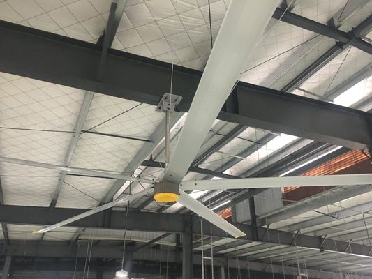 Goede prijs. Super industriële HVLS plafondventilator met PMSM-motor met een diameter van 7,3 meter en SGS-certificering online