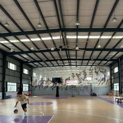 Goede prijs. Super High Volume Basketball Ventilatie Plafond Montage HVls Fan Met AC Elektrische Stroom Type online