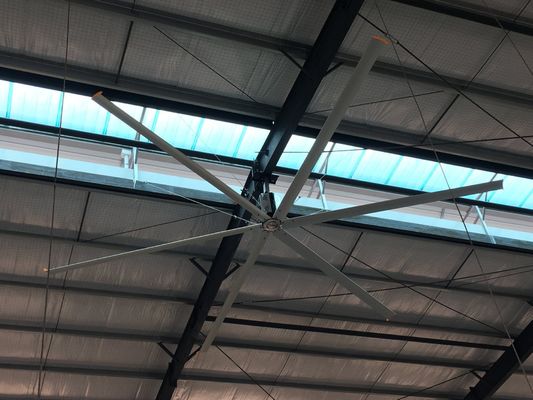 Goede prijs. Axial ventilator Grote HVls industriële plafondventilator met een diameter van 7,3m Al-Mg legeringsbladmateriaal online