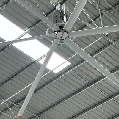 Goede prijs. 7.3m 24ft grote industriële ventilatie en koeling HVLS ventilator van China Factory online