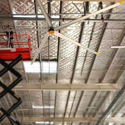 Plafond gemonteerde traditionele Hvls elektrische plafondventilator met 6 aluminium lemmen aanpassing