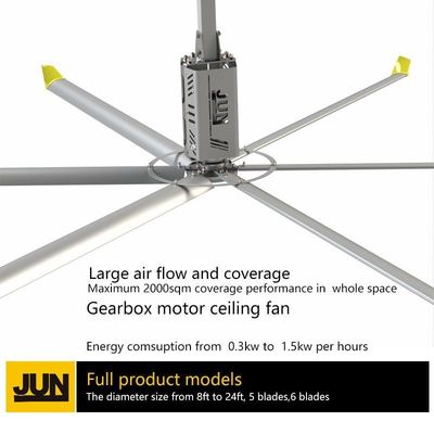 Goede prijs. 7.3 meter doorsnede hangend ventilator voor maximale luchtstroom en koeling online