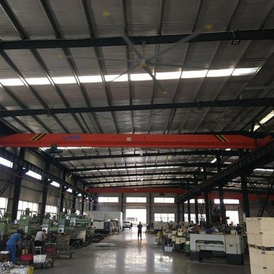 Goede prijs. 7.3 Meter Hvls reusachtige industriële plafondventilator voor hoge en grote ruimtes online