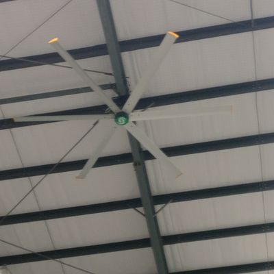 Goede prijs. 4s Autowerkplaats 6 Blade Grote industriële HVLS plafondventilator online