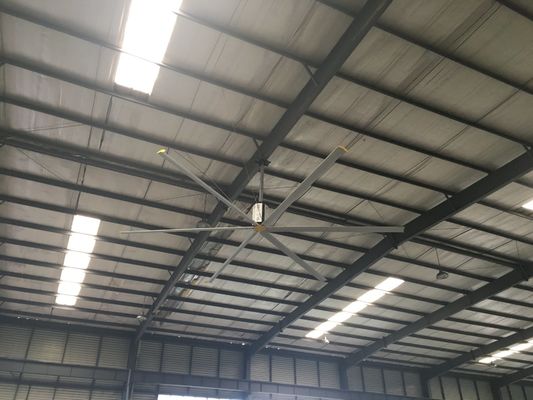 Goede prijs. 24ft 2.0 HP Ventilatie Koeling Aluminiumbladen Reuzen plafondventilatoren online