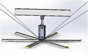 Goede prijs. Air Circulation 6 Commerciële Paddle Grote HVLS-ventilatoren online
