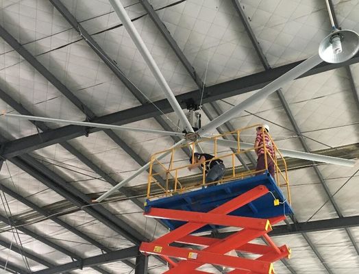 Goede prijs. 5.4M 18ft Aluminium legering lemmen Interieur Garage Grote HVLS ventilatoren online