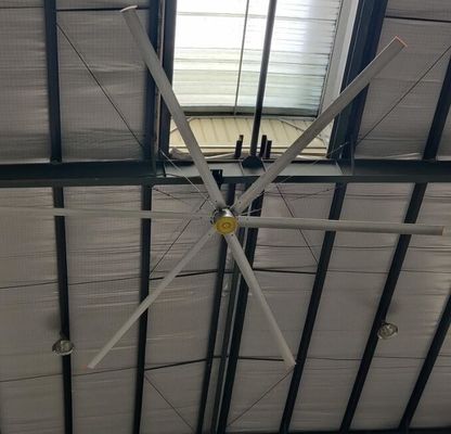 Goede prijs. 7.3M 24 FooT Pmsm Motor Industriële ventilatie Grote HVLS-ventilatoren online