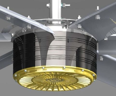 Goede prijs. 24 ft ventilatie koeling extra grote HVLS-ventilatoren online