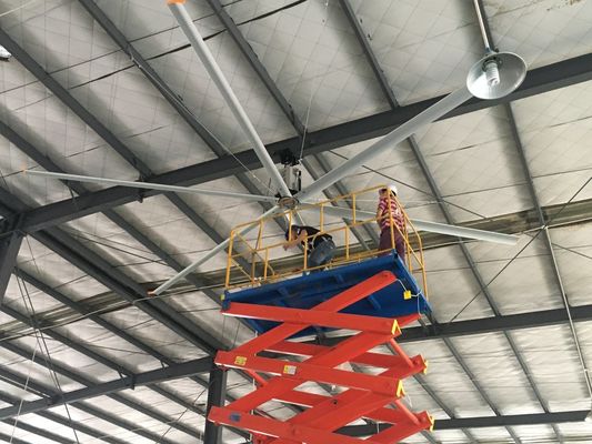 Goede prijs. Aerometal Blade 3.6M 12 voet pmsm Lichtkleuren Grote HVLS-ventilatoren online