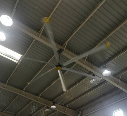 Goede prijs. 6.7M 55 RPM hoog volume lage snelheid plafond ventilatoren woonruimte online