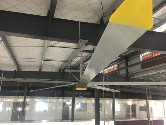 Goede prijs. 8FT 0,15KW Afvoer Industrieel Pmsm 5 Blade HVls Fan online