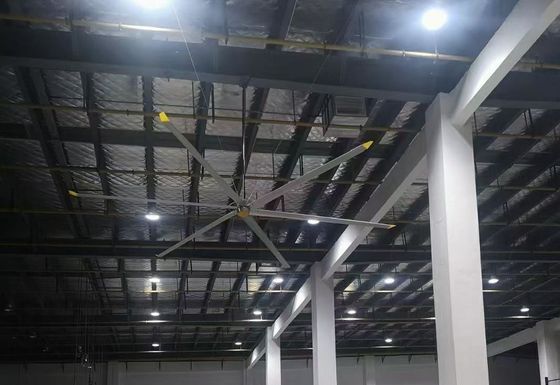 Goede prijs. 24FT Pmsm Energiebesparende HVls Plafondventilator voor luchtkoeling en ventilatiefunctie online